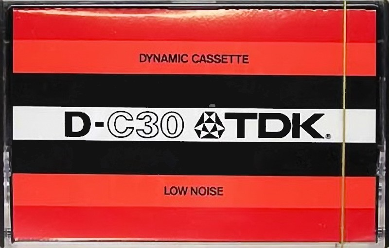 Compact Cassette TDK D 30 Type I Normal 1975 Japan