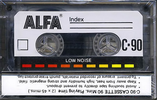 Compact Cassette Alfa 90 Type I Normal 1985 Europe