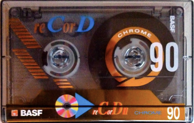 Compact Cassette BASF Record II 90 Type II Chrome 1995 Europe