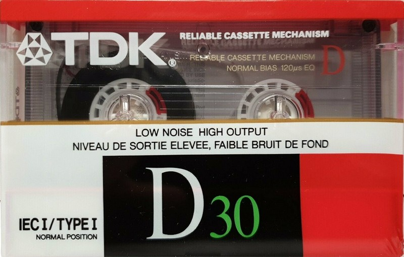 Compact Cassette: TDK  - D 30