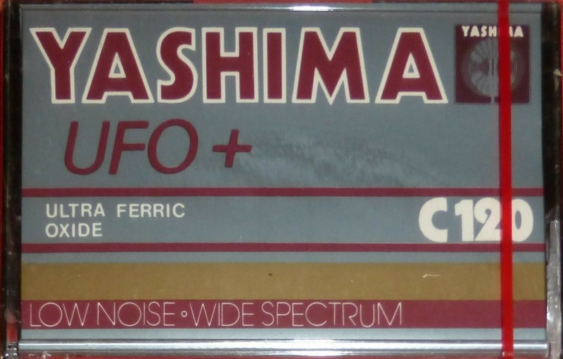 Compact Cassette Yashima UFO+ 120 Type I Normal 1979 UK