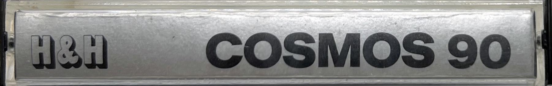 Compact Cassette H&H Cosmos Studio 90 Type I Normal 1977 Germany