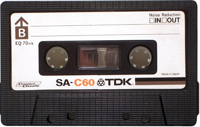 Compact Cassette: TDK Pioneer - SA 60