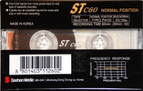 Compact Cassette Saehan ST 60 Type I Normal 1997 Europe
