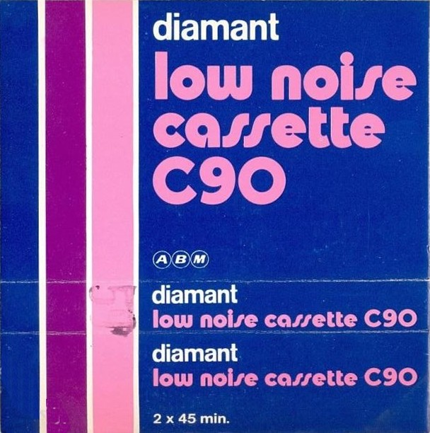 Compact Cassette Diamant (ABM) Low Noise 90 Type I Normal Switzerland