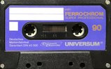 Compact Cassette Universum 90 Type III Ferro Chrome 1978 Europe