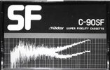 Compact Cassette Victor SF 90 Type I Normal 1979 Japan