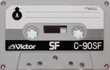 Compact Cassette Victor SF 90 Type I Normal 1979 Japan