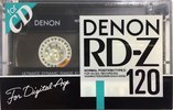 Compact Cassette Denon RD-Z 120 "RD-Z120N" Type I Normal 1988 Japan