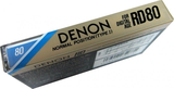 Compact Cassette Denon RD 80 "RD80M" Type I Normal 1987 Japan