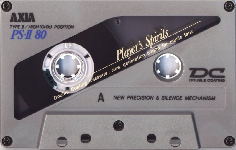 Compact Cassette: FUJI AXIA - PS-II 80