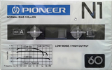 Compact Cassette Pioneer N1 60 Type I Normal 1981 Japan