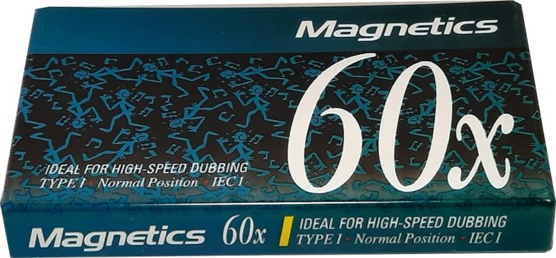 Compact Cassette Walmart Magnetics 60 Type I Normal USA