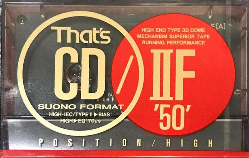 Compact Cassette: Taiyo Yuden Thats - CD-IIF 50