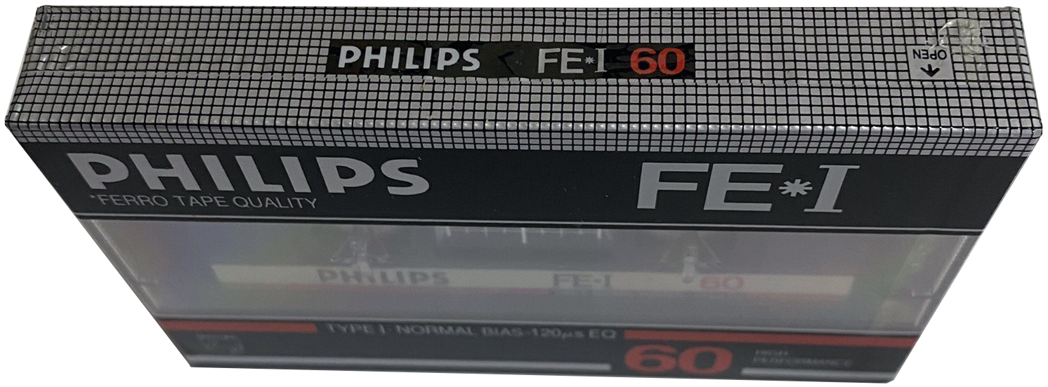 Compact Cassette Philips FE-I 60 Type I Normal 1984 Europe