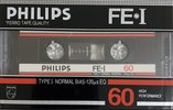 Compact Cassette Philips FE-I 60 Type I Normal 1984 Europe