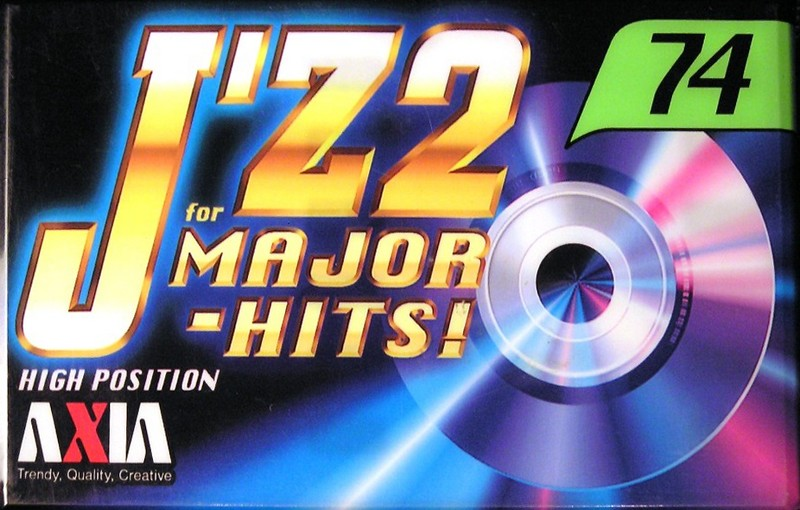 Compact Cassette AXIA J`z 2 74 "JZ2H 74" Type II Chrome 1998 Japan
