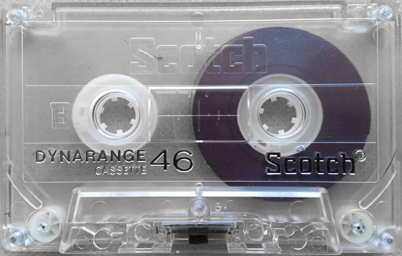 Compact Cassette Scotch Dynarange 46 Type I Normal 1981 Brazil