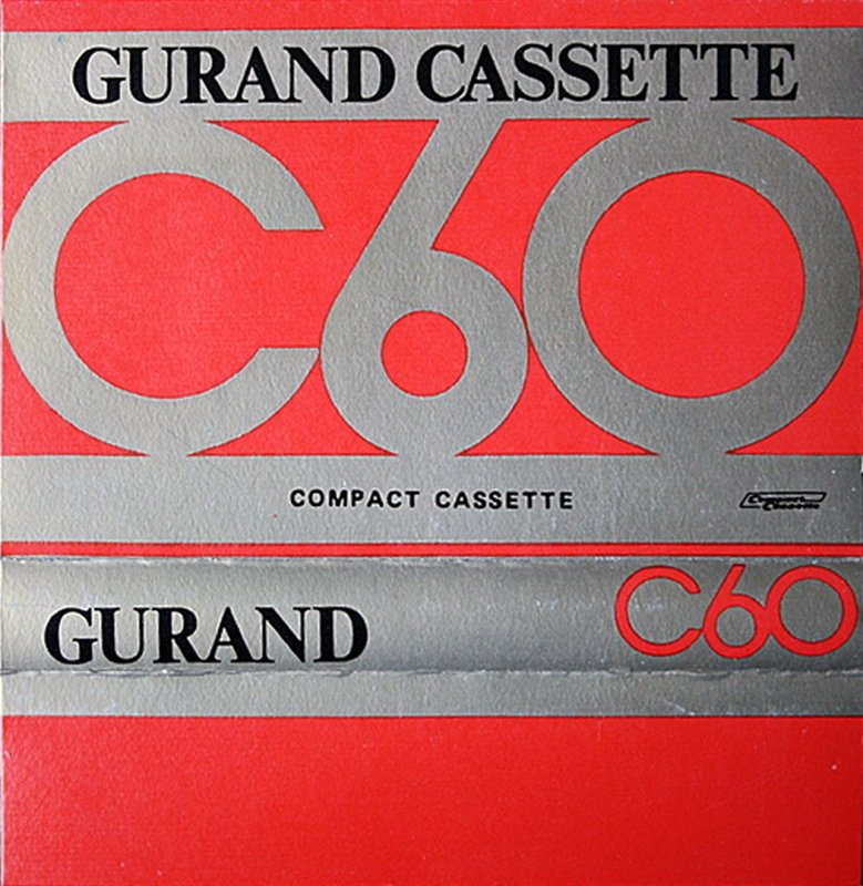 Compact Cassette Gurand 60 Type I Normal Hong Kong