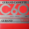 Compact Cassette Gurand 60 Type I Normal Hong Kong
