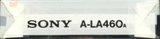 Compact Cassette Sony A-la? 46 "A-La46Oa" Type I Normal 1985 Japan