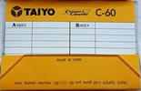 Compact Cassette Taiyo 60 Type I Normal Japan
