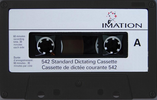 Compact Cassette Imation 542 60 Dictating Cassette 1999 USA