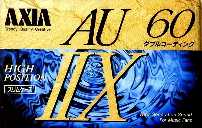 Compact Cassette: FUJI AXIA - AU-IIx 60