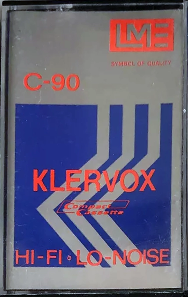 Compact Cassette LME KLERVOX 90 Type I Normal France