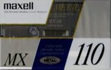 Compact Cassette Maxell MX 110 Type IV Metal 1994 Europe
