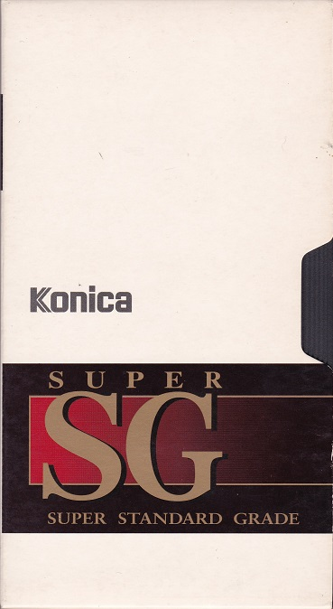 VHS, Video Home System Konica Super SG 240 Type I Normal Europe