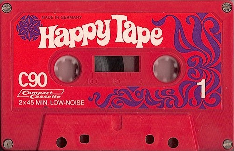 Compact Cassette Happy Tape 90 Type I Normal 1977 Germany