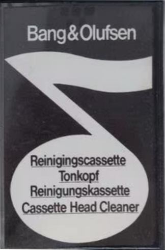 Compact Cassette Bang & Olufsen Cleaning Cassette Europe