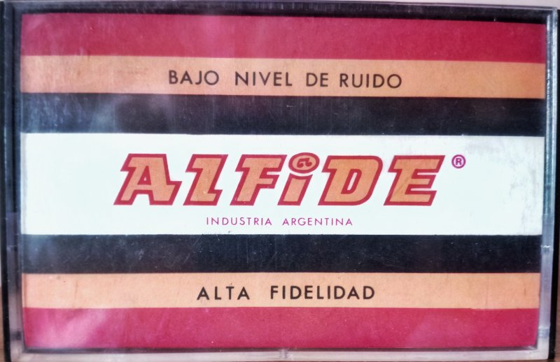 Compact Cassette Alfide 60 Type I Normal Argentina