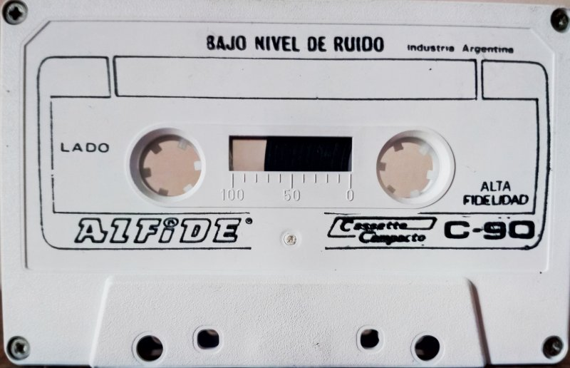 Compact Cassette Alfide 60 Type I Normal Argentina