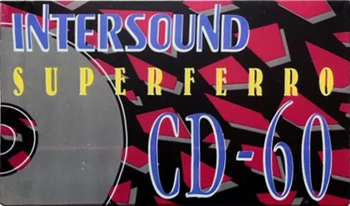 Compact Cassette Intersound CD 60 Type I Normal 1990 Europe