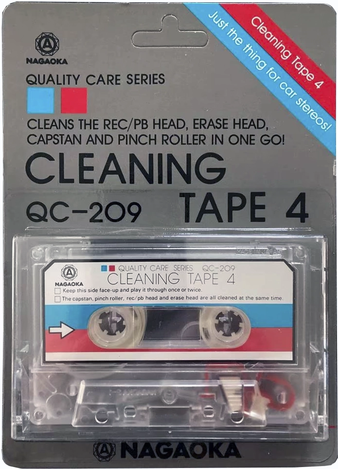 Blister Nagaoka "QC-209 TAPE 4" Cleaning Cassette Unknown Country