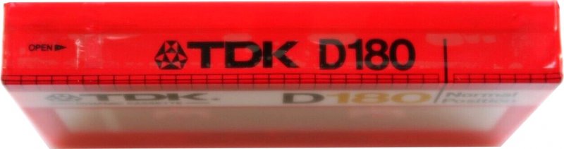 Compact Cassette: TDK  - D 180