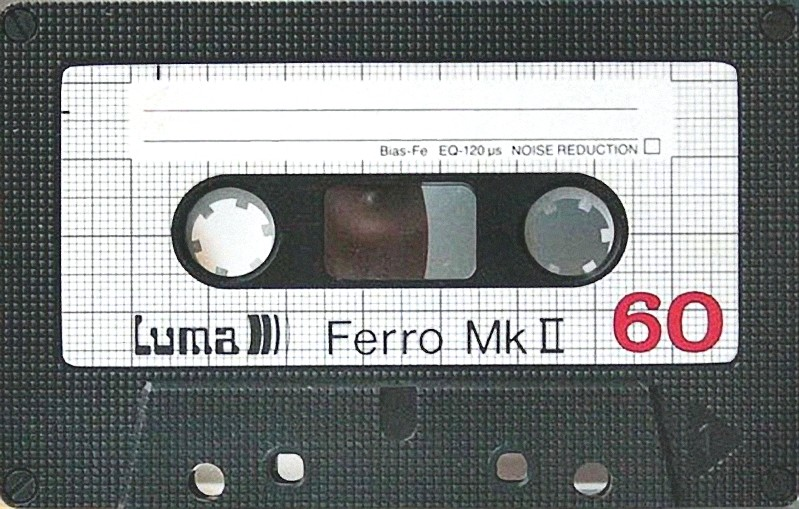 Compact Cassette Luma Ferro Mk II 60 Type I Normal 1982 Sweden