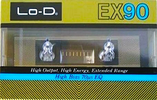 Compact Cassette Lo-D EX 90 Type II Chrome 1983 Japan