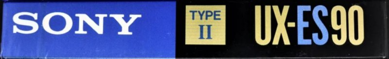 Compact Cassette Sony HF-ES 90 Type I Normal 1990 North America