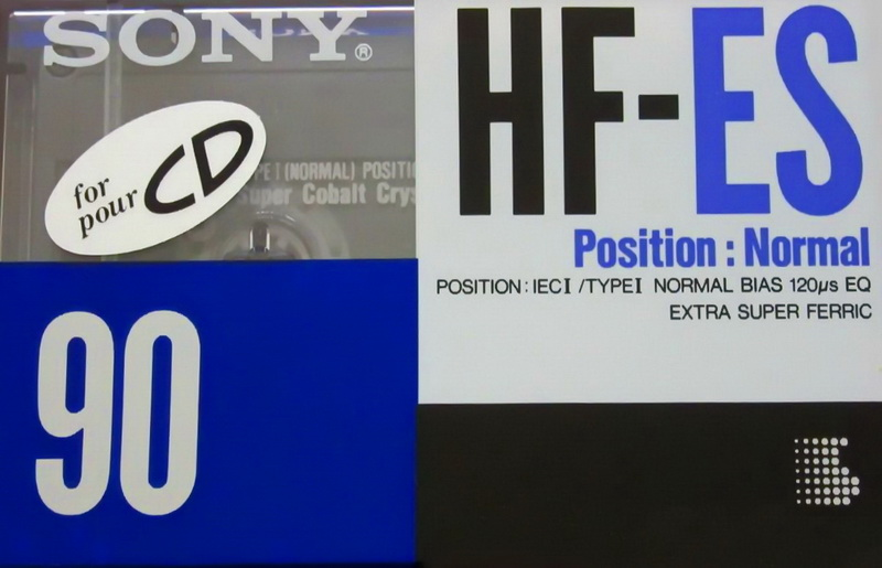 Compact Cassette: Sony  - HF-ES 90