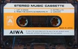 Compact Cassette Aiwa "DMC-120" Demonstration Tape 1976 Japan