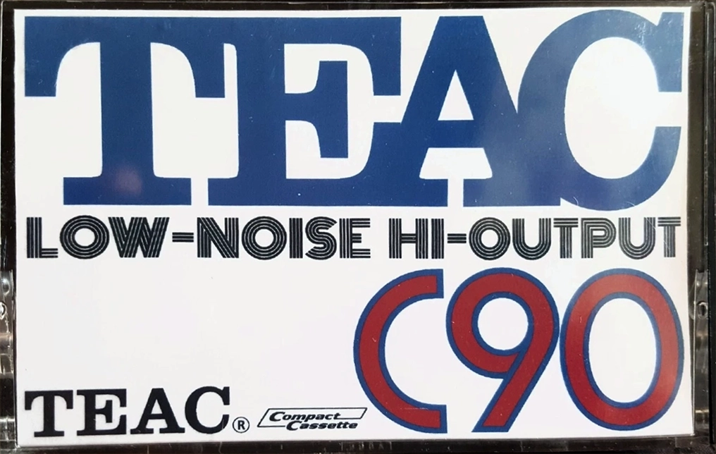 Compact Cassette Teac 90 Type I Normal 1979 Japan