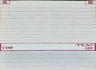 Compact Cassette Teac UDF 90 Type I Normal 1979 Australia