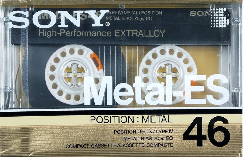 Compact Cassette: Sony  - Metal-ES 46