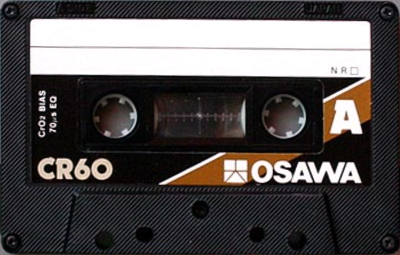 Compact Cassette Osawa CR 60 Type II Chrome 1983 Japan