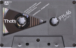Compact Cassette Thats PH-I 46 Type I Normal 1988 Japan