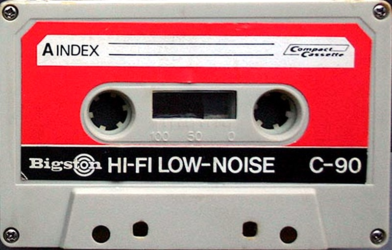 Compact Cassette Bigston 90 Type I Normal Hong Kong