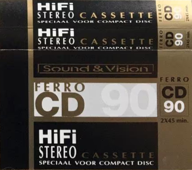 Compact Cassette: Unknown Sound and Vision - CD 90